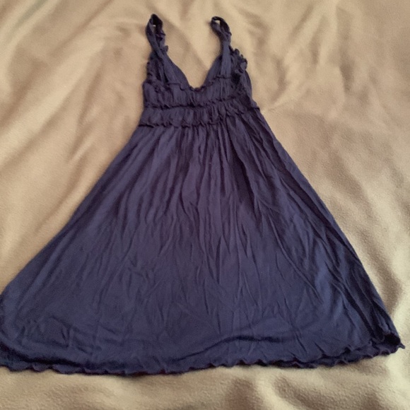 Lucy Love navy blue dress.  Size medium - Picture 5 of 10